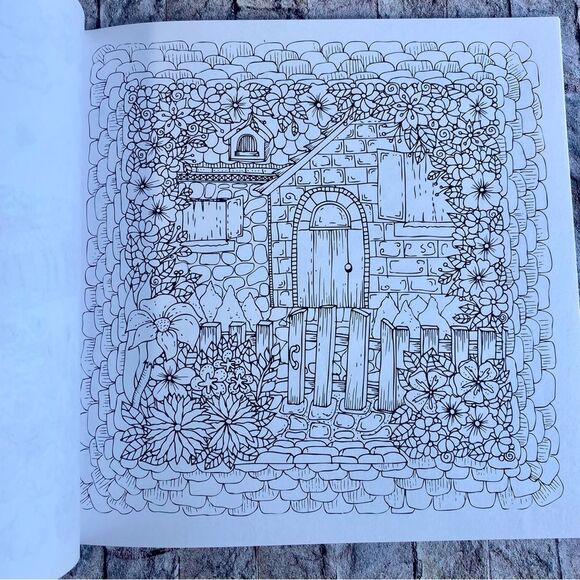 The Magic Path by Colorama Adult Coloring Book Floral Animal Bird Patterns - Picture 10 of 10